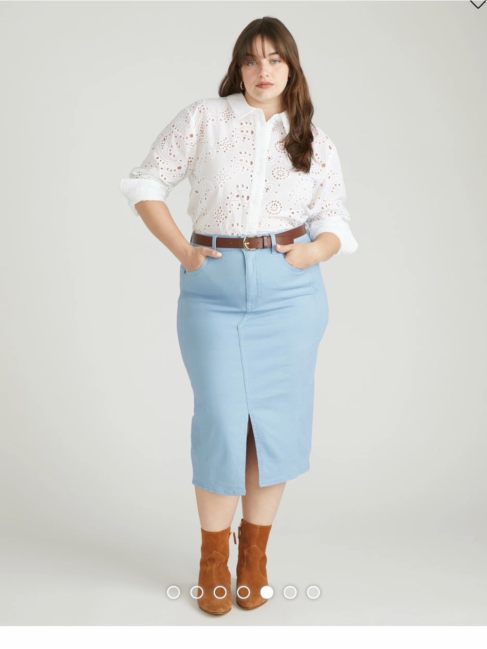 Universal Standard Dakota Denim Skirt